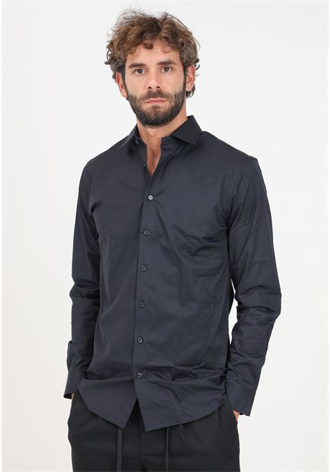 Camicia a manica luna nera da uomo SELECTED HOMME | 16080200BLACK